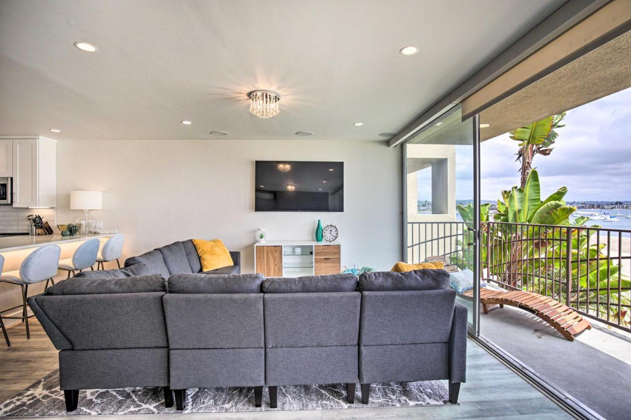 Bright, Updated Townhome With Mission Bay View! San Diego Bagian luar foto